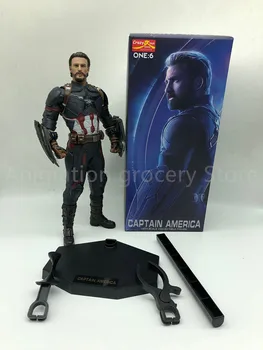 

Crazy Toys 30cm Movie Avengers 4 Endgame Infinity Civil War Toys Captain America Action Figure Toy