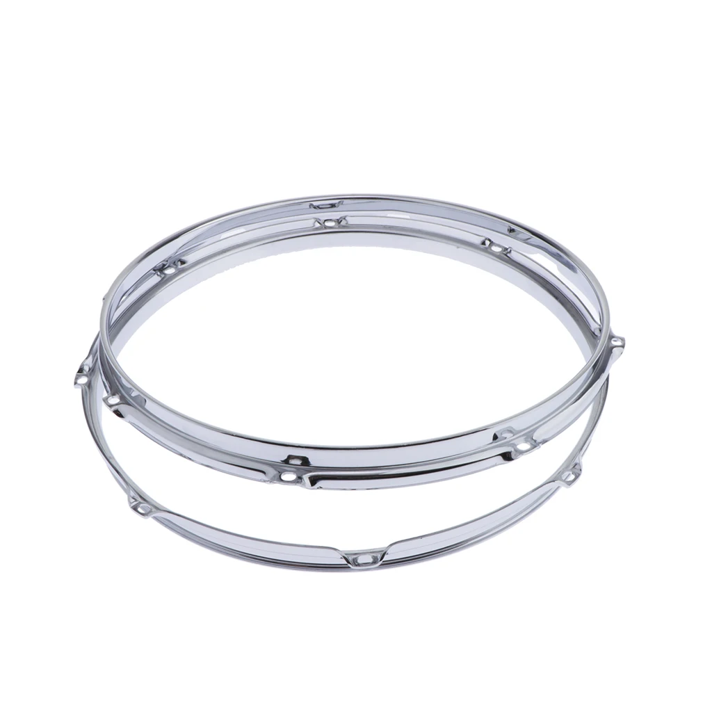 

14in 8 Hole Tom Drum Die Cast Hoop Set for Drum Build or Restoration 2.5mm
