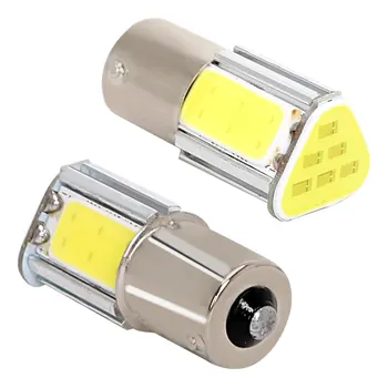 

LEEPEE 1156 BA15S P21W 5W 12V COB 2pcs LED Turn Signal Light Car Stop Brake Bulb Reverse Lamp