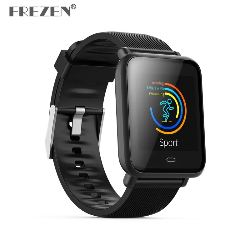 

Smart Watch Q9 Big Screen Wristband IP67 Waterproof Heart Rate Blood Pressure Monitor Bracelet for IOS Android