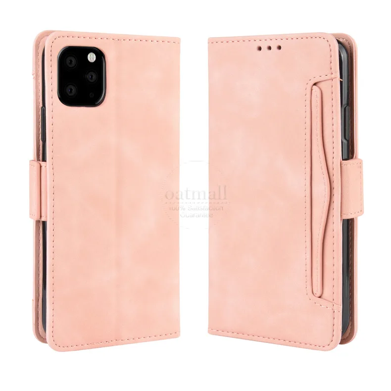 Чехол-бумажник для iPhone 11 с магнитной книгой, откидная крышка для iPhone 11 Pro Max, отделение для фото и карточек, роскошные кожаные чехлы для мобильных телефонов