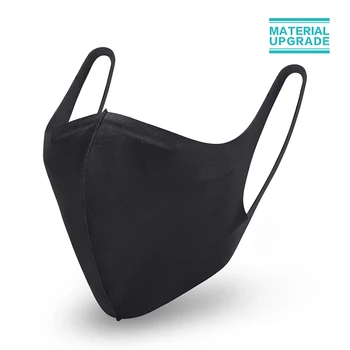 

1PCS Black Mouth Mask Anti Dust Mask Activated Carbon Windproof Mouth-muffle Bacteria Proof Flu Face Masks