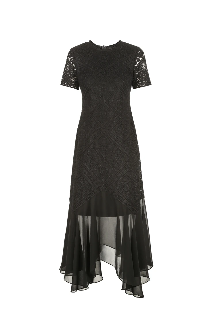 Vero Moda женские кружева сплайсинга круглый вырез вечерние платья | 31917B504