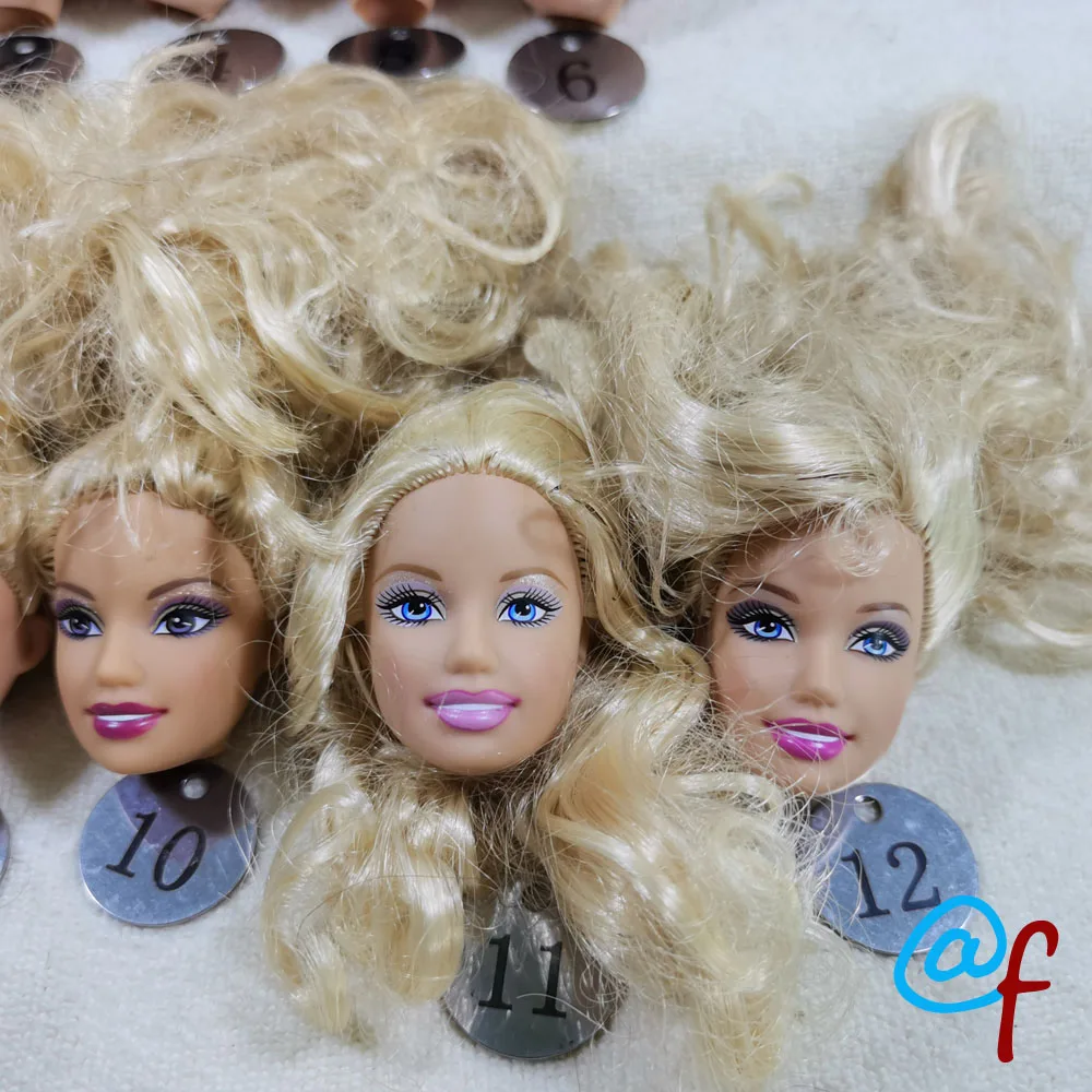 Оригинальная Внешняя торговля Мир улыбка красота 1/6 OOAK Обнаженная кукла голова