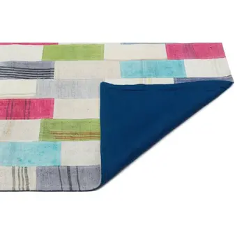 

Handmade Multicolor Vintage Patchwork Rug Area Rug 084x157 Cm-2'9''X5'2''