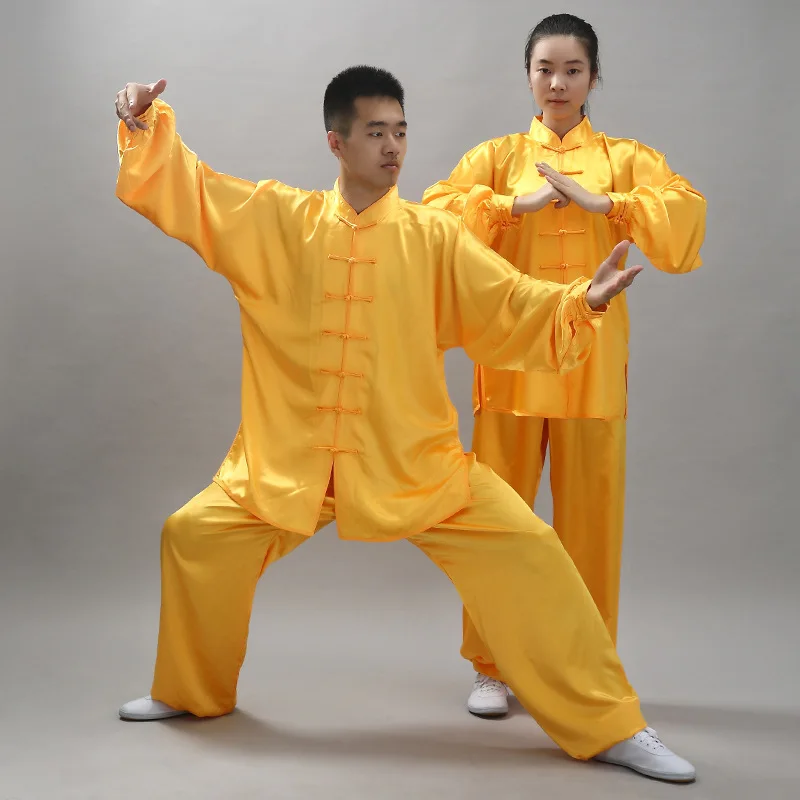 11 цветов Uniforme Kung Fu одежда для ушу Китайская традиционная мужская форма Кунг Фу Traje