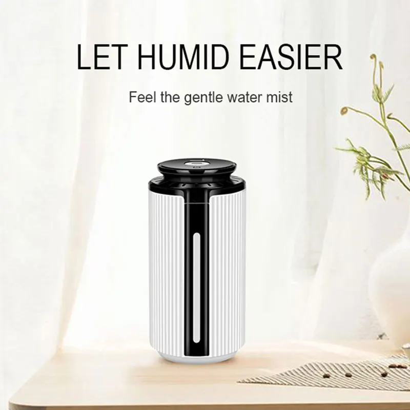 Aroma Diffuser Ultrasonic Humidifier Air Purifier Creative Portable Colorful Light 900ML Bedroom Home Decoration High-Capacity