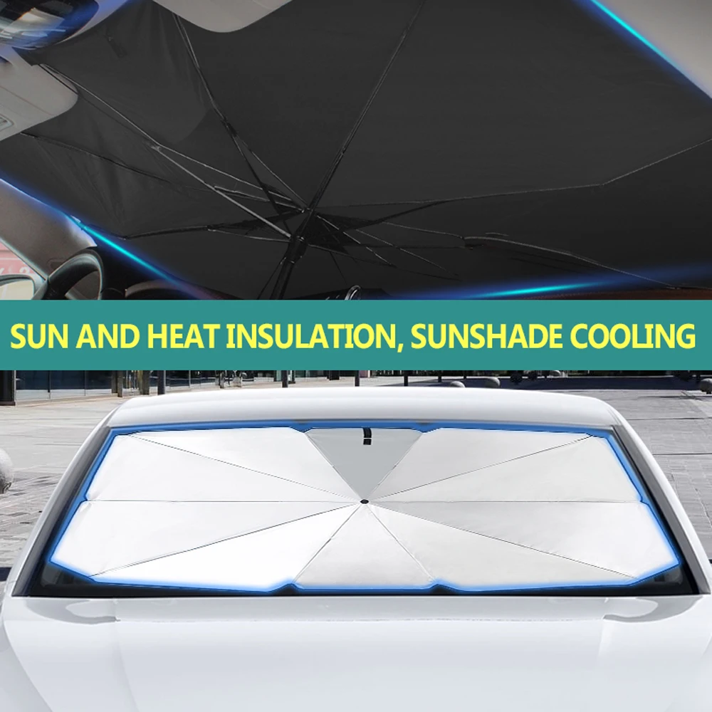 Windshield Sun Protector with Parasol mechanics Zadiak