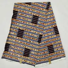 Mitex Печать Ткани Хлопчатобумажные для изготовления платьев юбки/африканские ткани Kitenge ткани африканская Pagne NAR-24