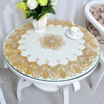 

New Round Tablecloth Table Cloth Round Table Cover For Event Wedding Party Tablecloth Rectangular Banquet Table Cover