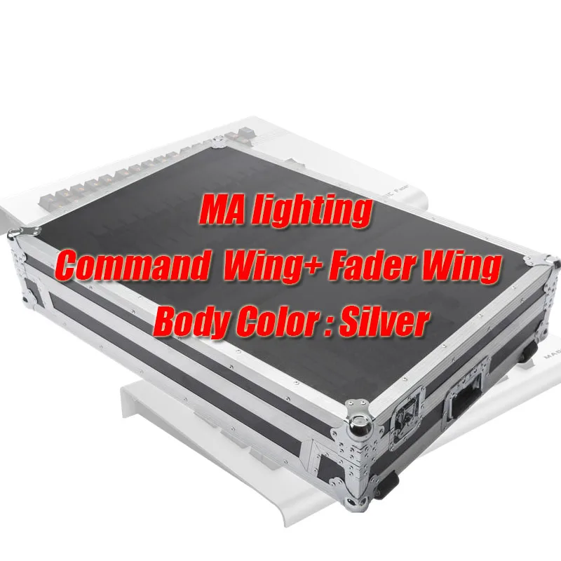 MA on PC DMX512 Command / Fader Wing Stage Light Controller with Flight Case for DJ Disco Party | Лампы и освещение