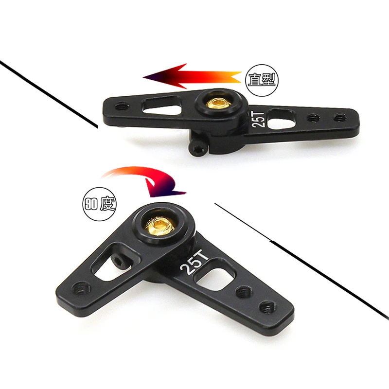 Metal Servo Arm 25t Steering Arms Adjustable Universal For Gp Ep Rc Car