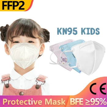 

Children's Kn95 Infant Mask ffp2mask child Breathable Kids Mask maske Protective Mouth Face FFP2 Mask Boy and Girl Mascarillas