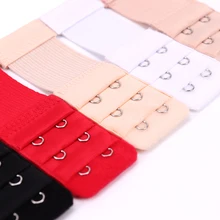 1 шт., 2 крючка, удлинитель для бюстгальтера для женщин, эластичный удлинитель для бюстгальтера, ремень с зажимом, расширитель, Регулируемая пряжка для нижнего белья