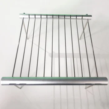 

1pc Camping Portable Charcoal Barbeque Folding Grill for Campers Backpacking Backyards