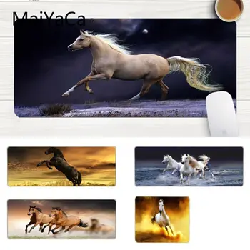 

MaiYaCa 2019 New Horse Comfort Mouse Mat Gaming Mousepad Large Lockedge Mouse pad PC Computer mat Gaming Mouse Pad