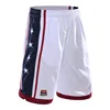 NEW 2022 Summer Outdoor USA Team Basketball Shorts Male Athletic Gym Sport Running Knee Length elastic loose Plus size M-3XL HOT ► Photo 3/6