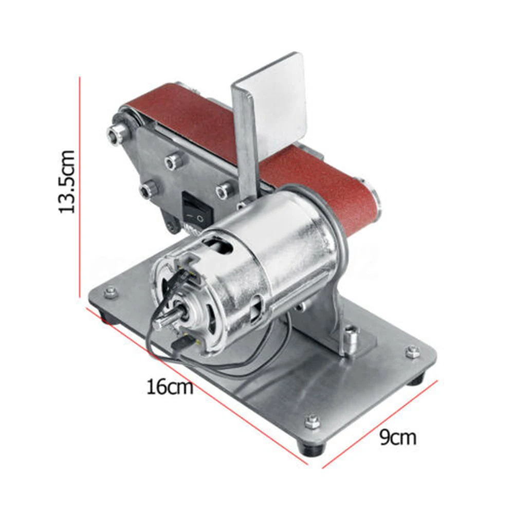 

Finishing Belt Sander Machine Detailing Replacement Sanding Belts Wrenches
