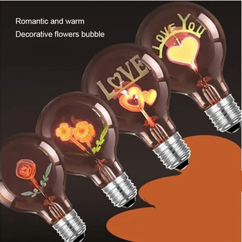 

Edison Lamp E27 220v Decorative Incandescent Bulb Vintage Novelty Holiday Lights 3w Christmas Lights For Home