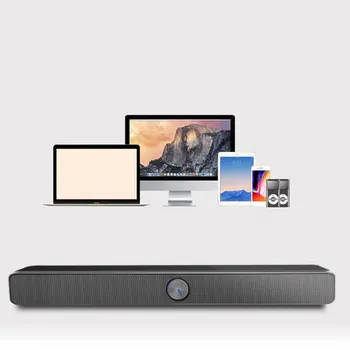 

Computer Desktop Mini Loudspeaker Box USB Wired Powered 2.0 Channel Multimedia Speaker for Desktop TV PC Laptops