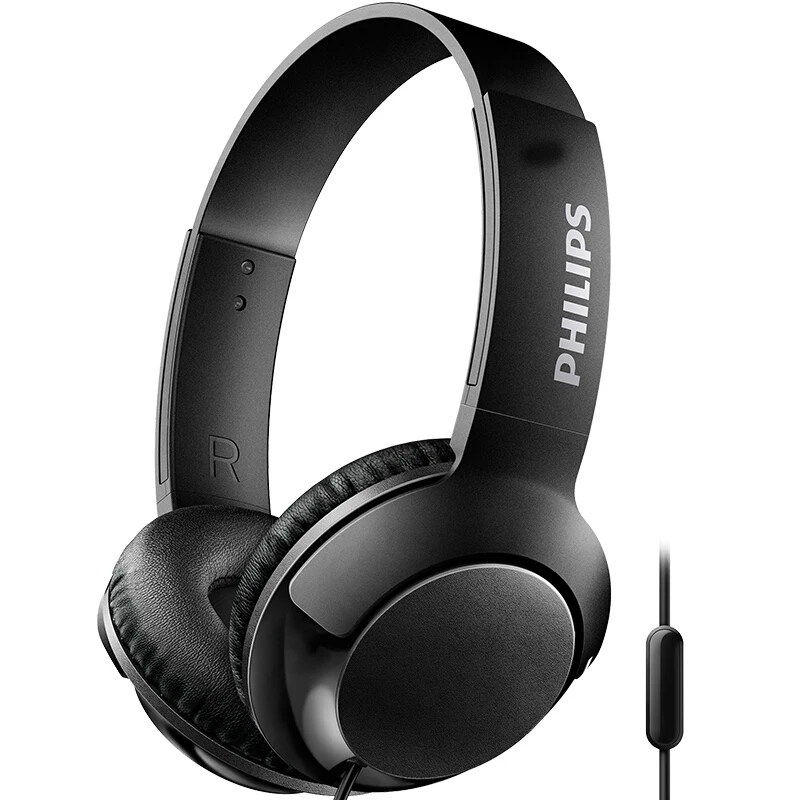 Philips SHL3075 бас проводной головной убор с оголовьем стиль провода управления Шумоподавление для смартфона официальная сертификация