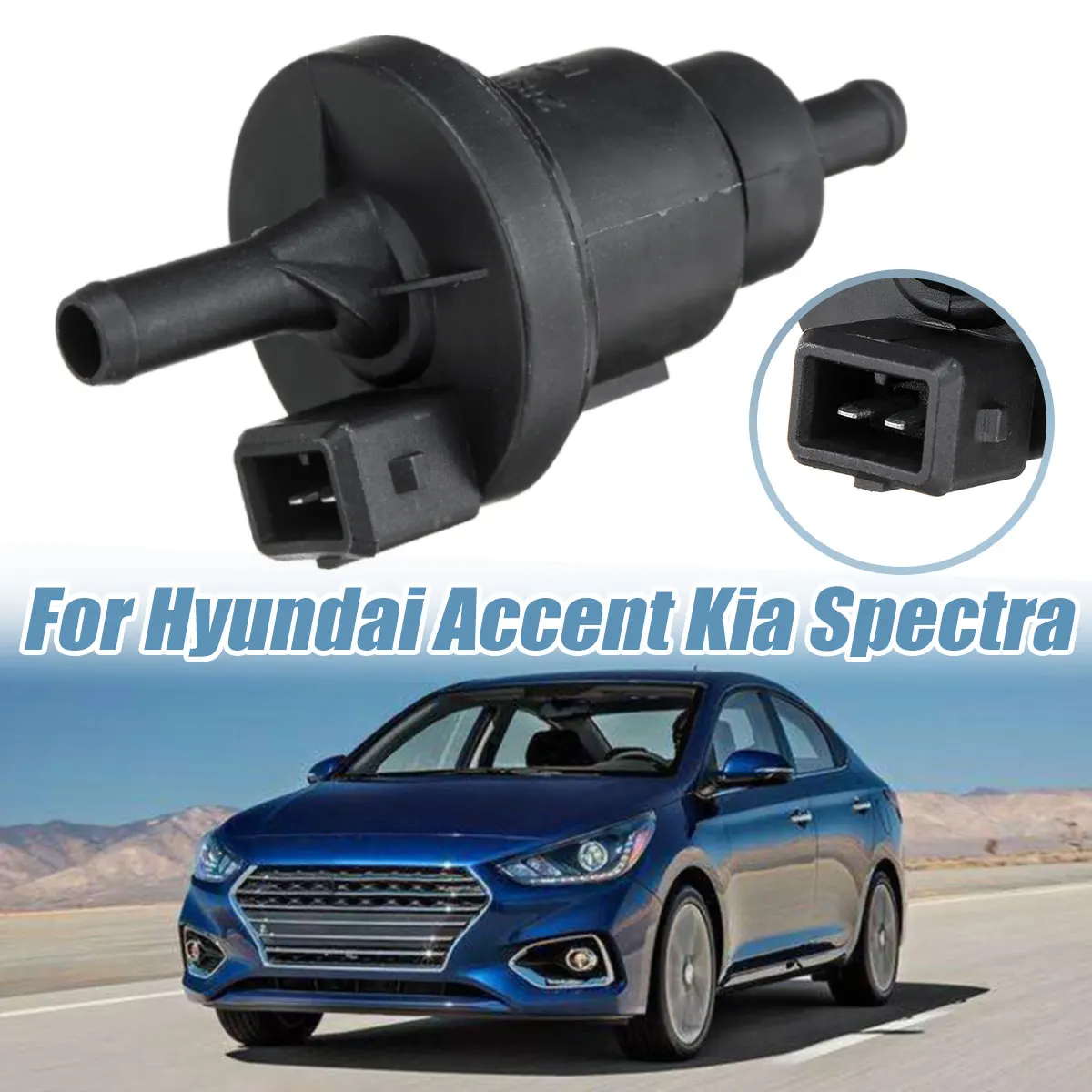 Автомобильный клапан топливная канистра соленоид очистки для Hyundai Accent Kia Spectra
