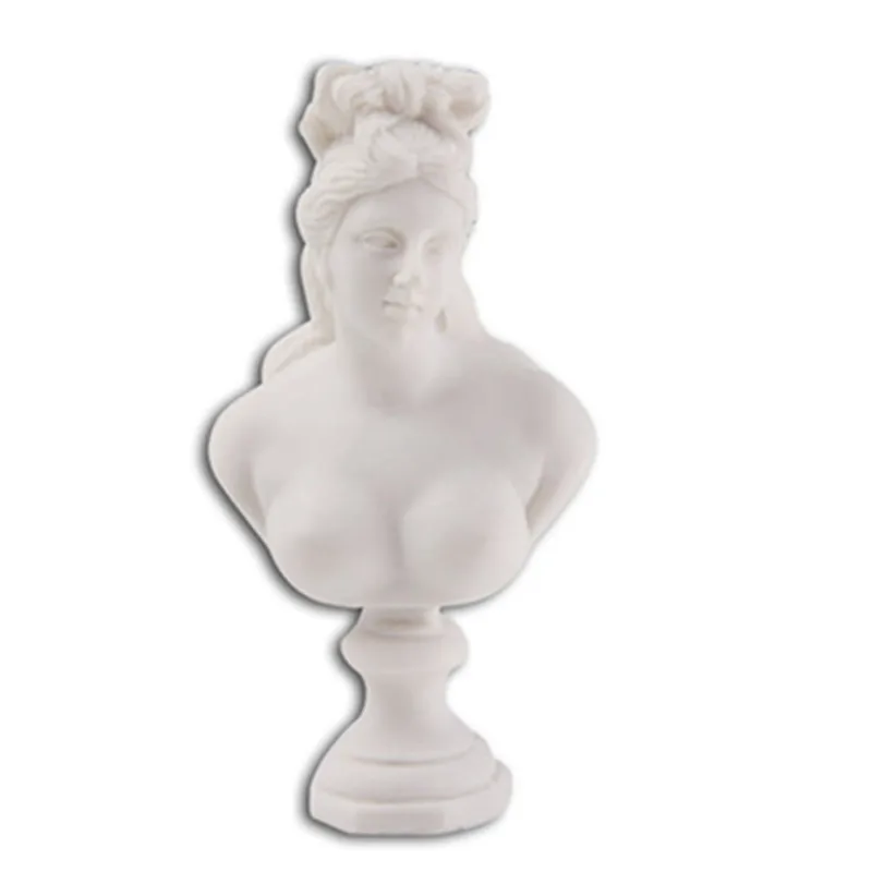 

Venus Ariadne Saint George Resin Imitation Plaster Half-Length Portrait Sculpture Living Room TV Cabinet Decoration X3241