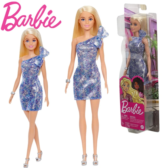 Barbie Fashionistas Barbie Doll - Blue Dress by Mattel