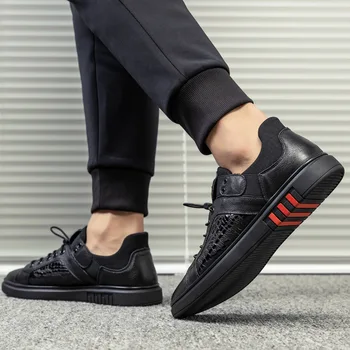 

ddn Classic Breathable Rubber shoes Comfortable Casual Shoes Men High Quality Popular Breathable Sneakers #CA2nz201