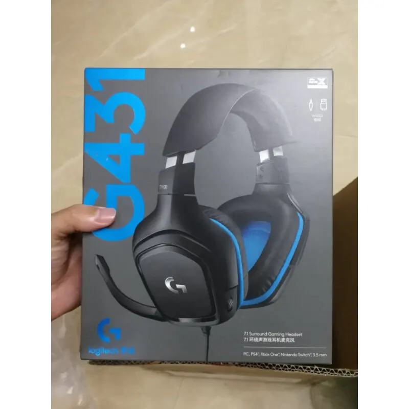 Logitech G431 7.1 Surround Sound Gaming 