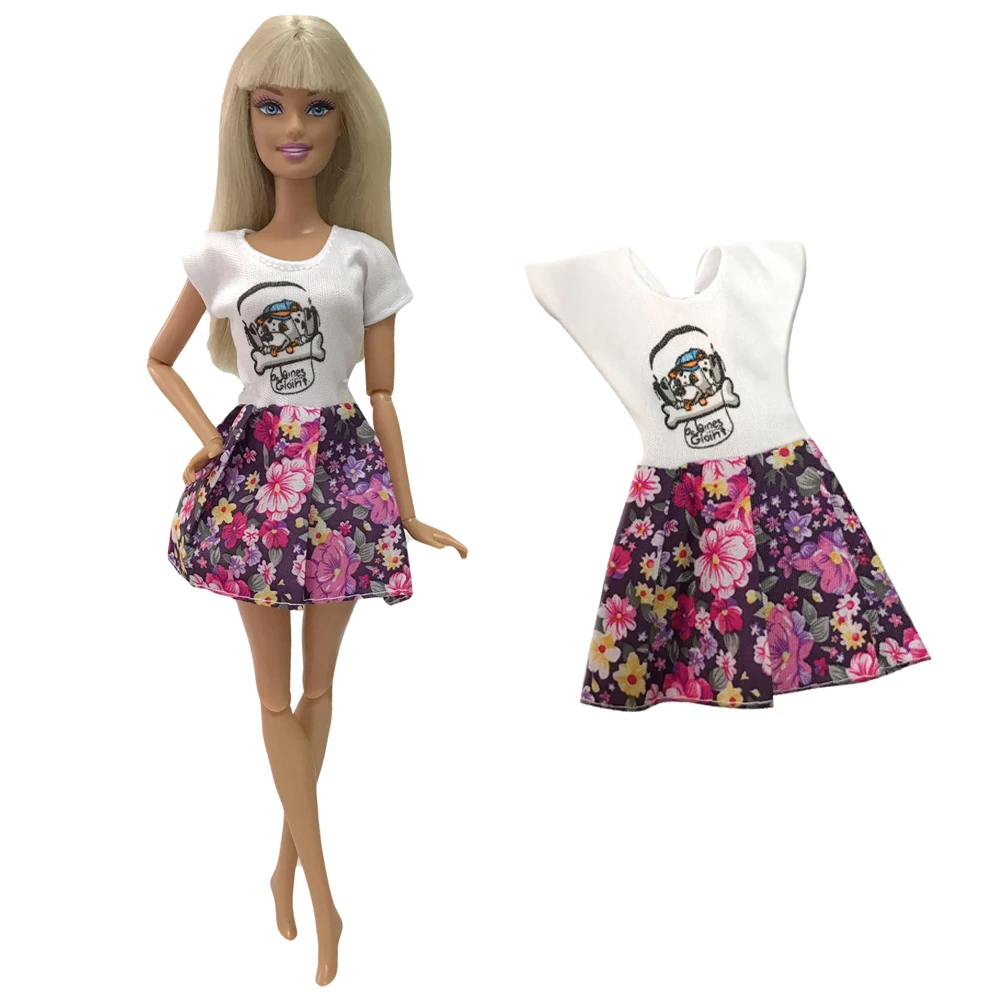 NK 2 шт./компл. Новая повседневная пара кукла платье для куклы Барби аксессуары Одежда для мальчиков и девочек подарок игрушка для кен куклы 05A 9X