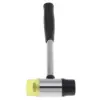 25mm / 30mm / 40mm Rubber Hammer Double Faced Work Glazing Window Nylon Hammer with Round Head and Non-slip Handle DIY Hand Tool 2