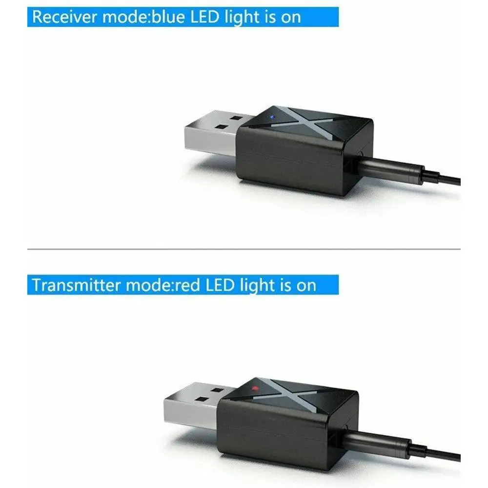 Беспроводной usb адаптер Bluetooth 5 0 для компьютера USB приемник передатчик AUX RCA ТВ