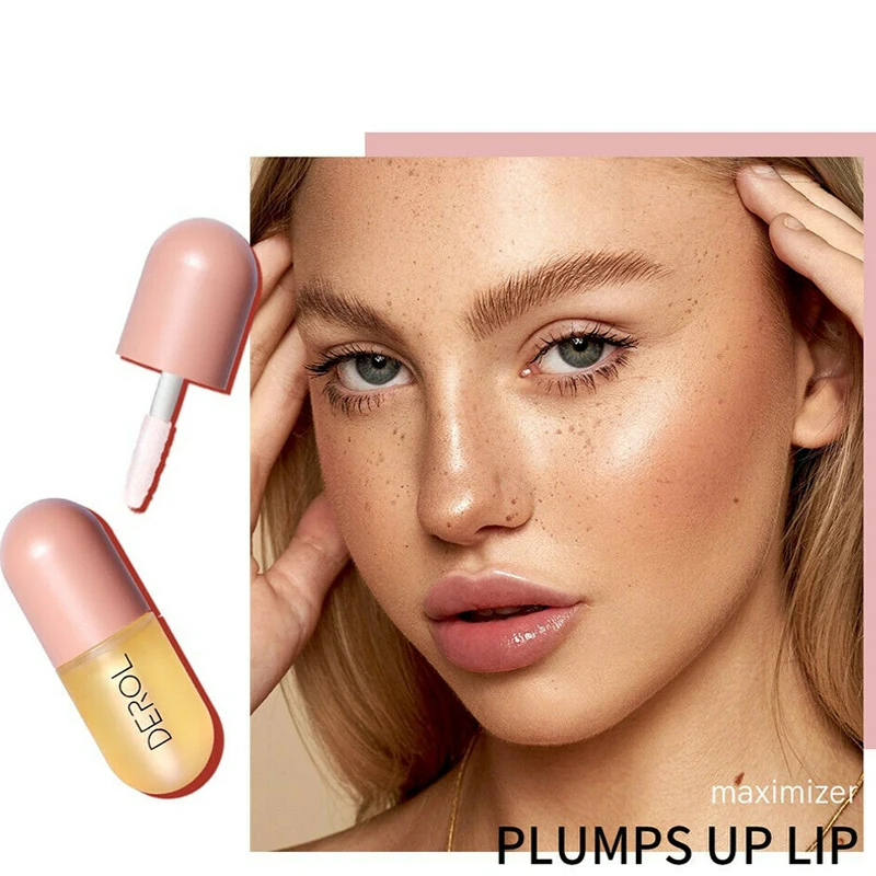 Volumizing Lip Lip Gloss Moisturizes Natural Organic Plant Lip Balm