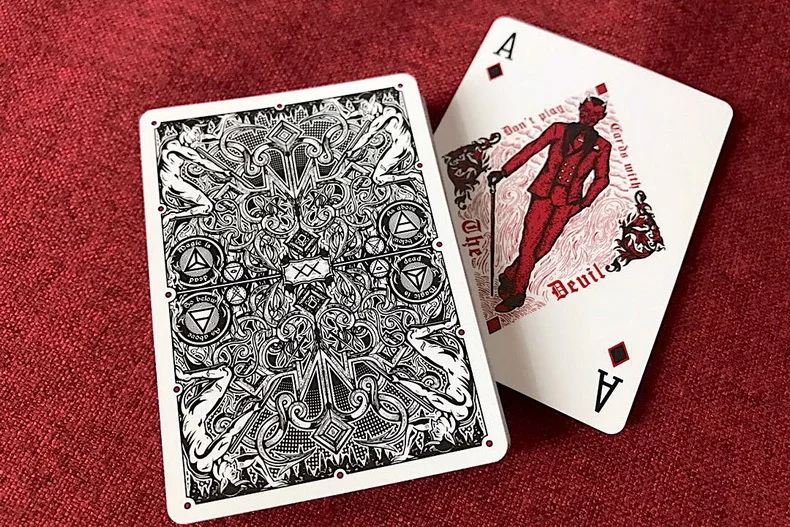 Madison Hellions игральные карты от DM Ellusionist Deck велосипед покер USPCC пользовательские ограниченное издание Волшебные трюки магический реквизит