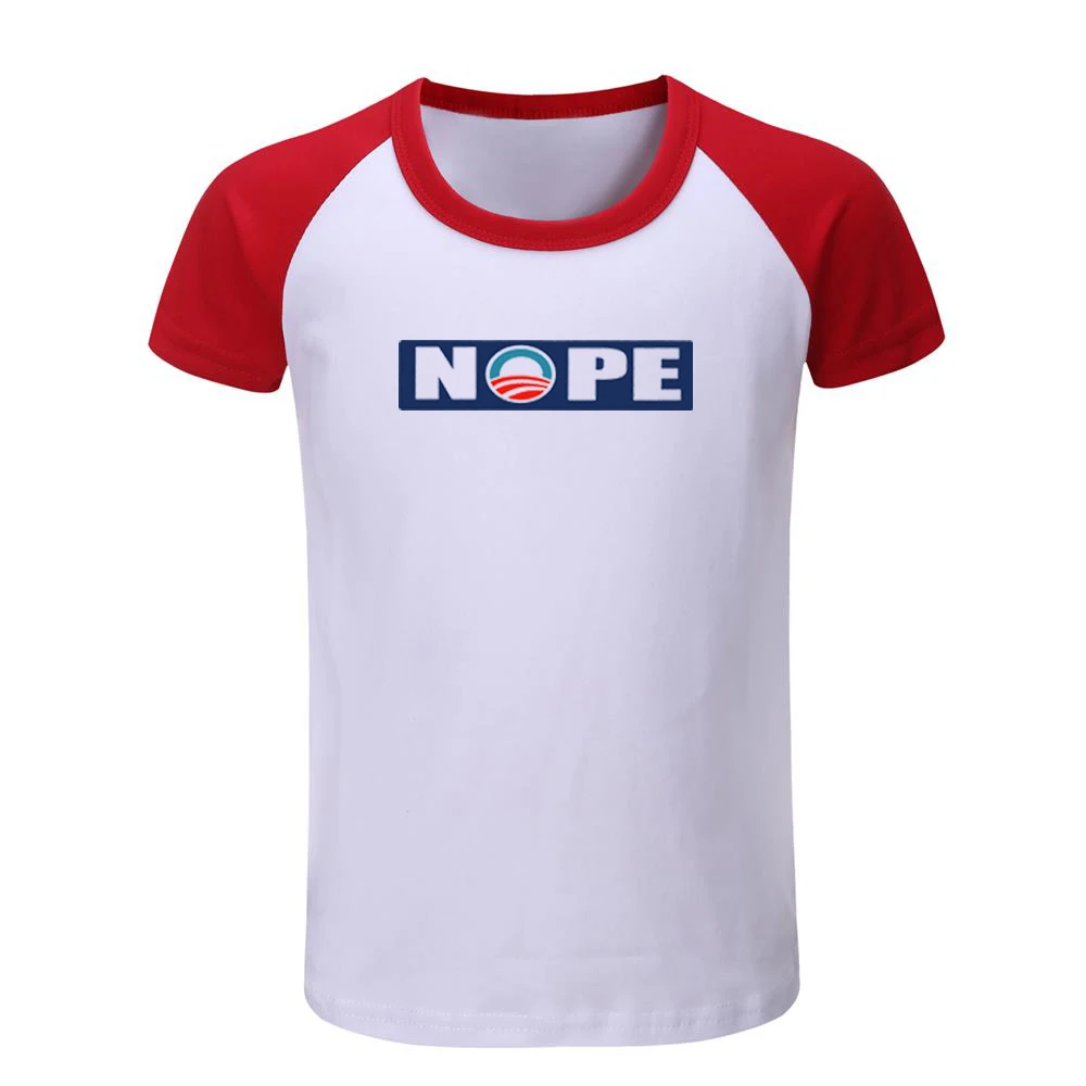 Детские футболки с принтом «Nope Phonetic symbol» и принтом «Nope»; Детские футболки с графическим принтом; Рождественский подарок с короткими рукавами для мальчиков и девочек - Цвет: JeKCR1222D