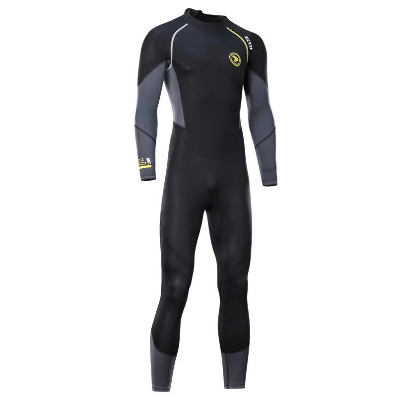 ZCCO 1.5MM neoprene Wetsuit men Scuba diving suit Surfing wear one piece set spearfishing Cold-proof Snorkeling winter swimsuit