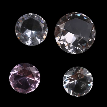 

1pc Special Crystal Base Diamond Nail Art Display 60/80mm Crystal Hand Model Shoot Ornament DIY Salon Manicure Accessories