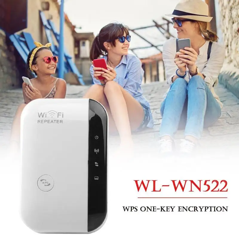 WL-WN522 300 Мбит/с беспроводной WiFi маршрутизатор 2,4 ГГц мини WPS точка доступа Wi-Fi