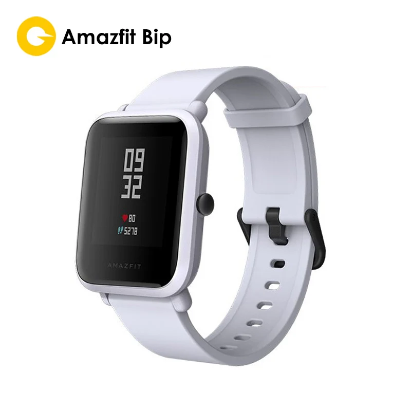 Amazfit Bip Смарт часы отражение цветной экран 1 28 &quotBaro IP68 Водонепроницаемый gps для