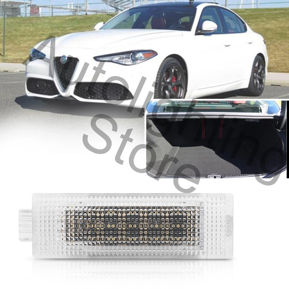 1pc Led Compartment Luggage Light Interior Courtesy Lights For Alfa