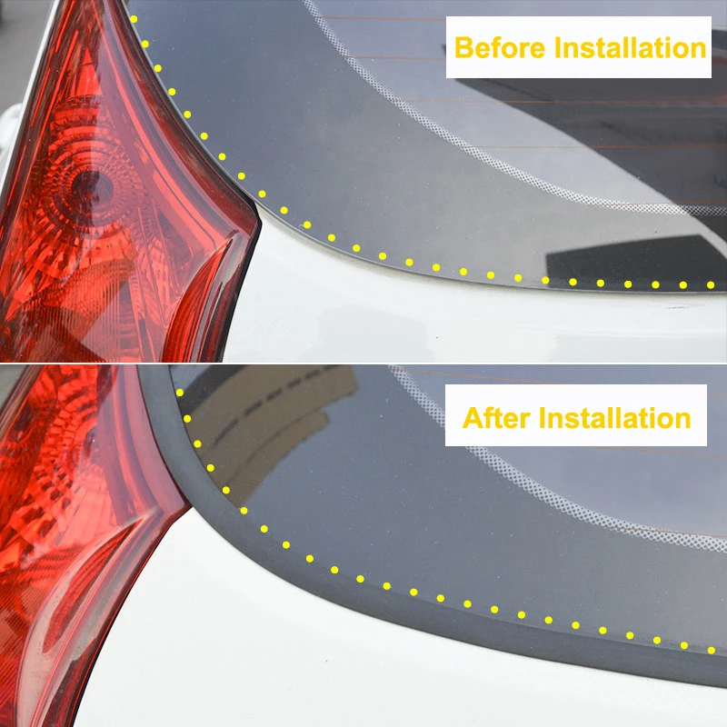 Car Windshield Sound Insulation Sealed Strip Stickers For Peugeot 307 206 308 407 207 3008 406 208 508 301 2008 408 5008