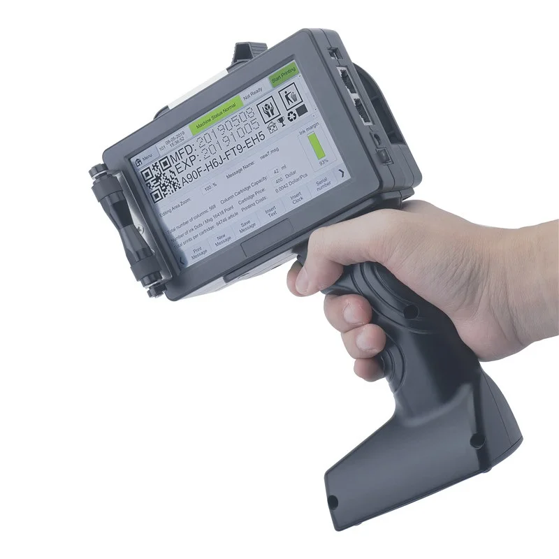 

Faith Handheld Inkjet Printer 40 language Expiry Date Label Portable Variable Print 600DPI Intelligent Inkjet Printer Machine