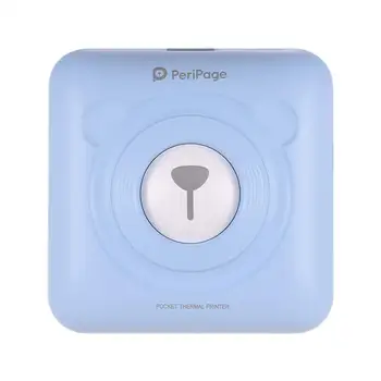 

Portable Mini Pocket Label Sticker Receipt Printer Photo Printer For Android iOS Devices Windows System