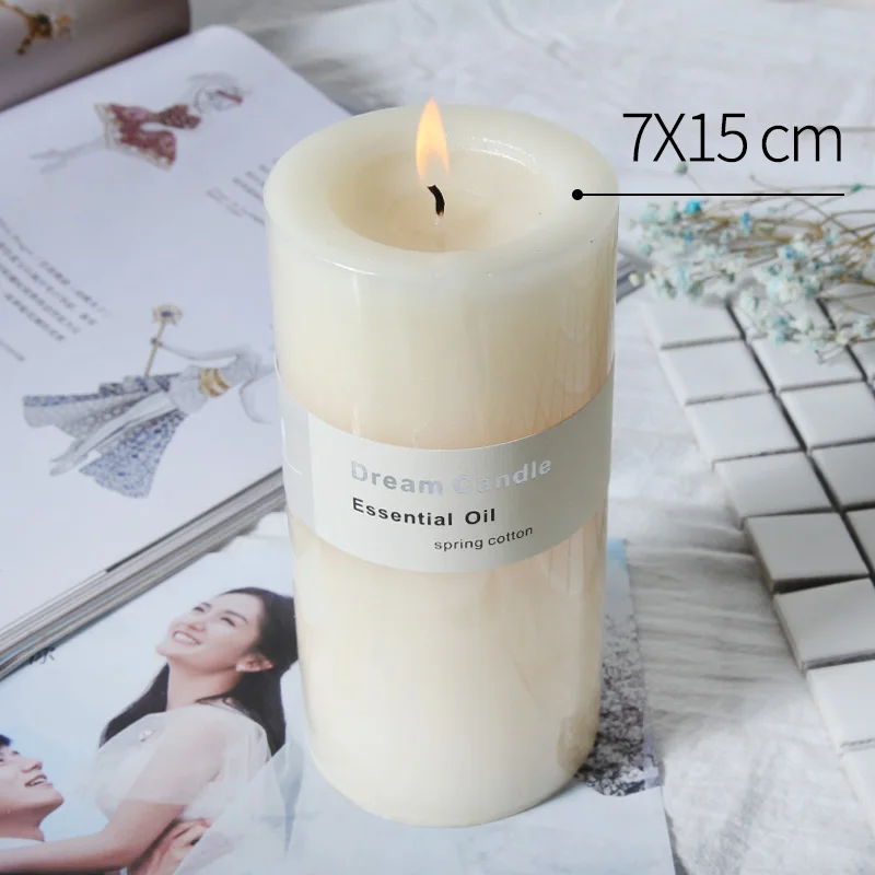 Эфирные масла ароматерапия свечи фиолетовый воск ароматические свечи Velas Aromaticas Decorativas Рождественская елка соевый воск для свечей HH50LZ - Цвет: B