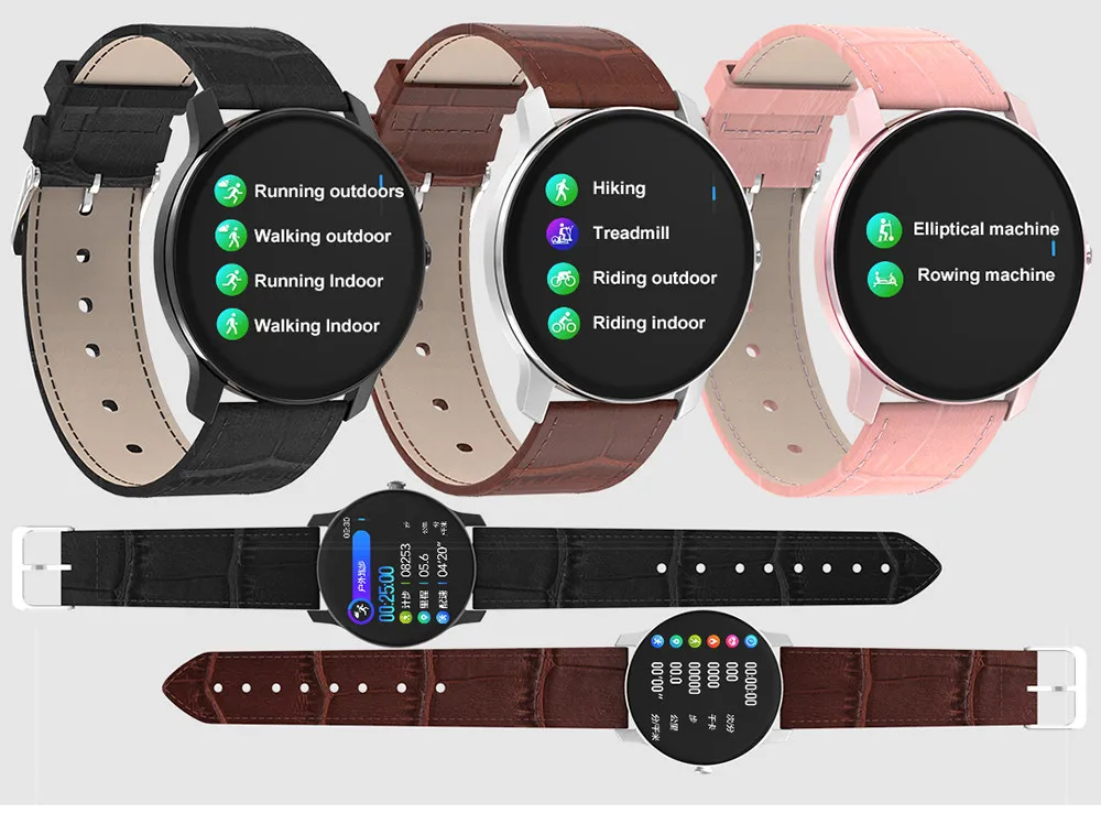 New Smart Watch Blood Pressure Heart Rate Monitoring Camera Control Multi-Function Sports Fitness Smart Watch Sedentary Reminder