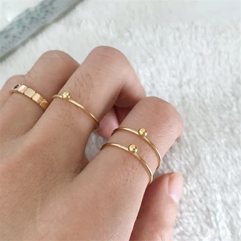 

Gold Filled Rings Minimalism Ladies Jewelry Indian Jewelry Knuckle Anillos Mujer Bohemian Bague Femme Anelli Aneis Boho Rings