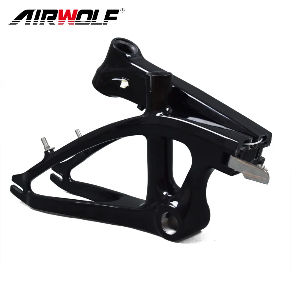 Flash Deal Airwolf carbon fiber Folding bike frame for kids/woman urban riding carbon road frame Mini Compact City Bike carbon frame 3 Flash Deal Airwolf carbon fiber Folding bike frame for kids/woman urban riding carbon road frame Mini Compact City Bike carbon frame 3