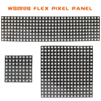 

Matrix SK6812 WS2812B Panel Flexible 5050 RGB 8x8 8x32 16x16 Digital Sreen Display Light GyverLamp DC5V SK6812 IC Similar