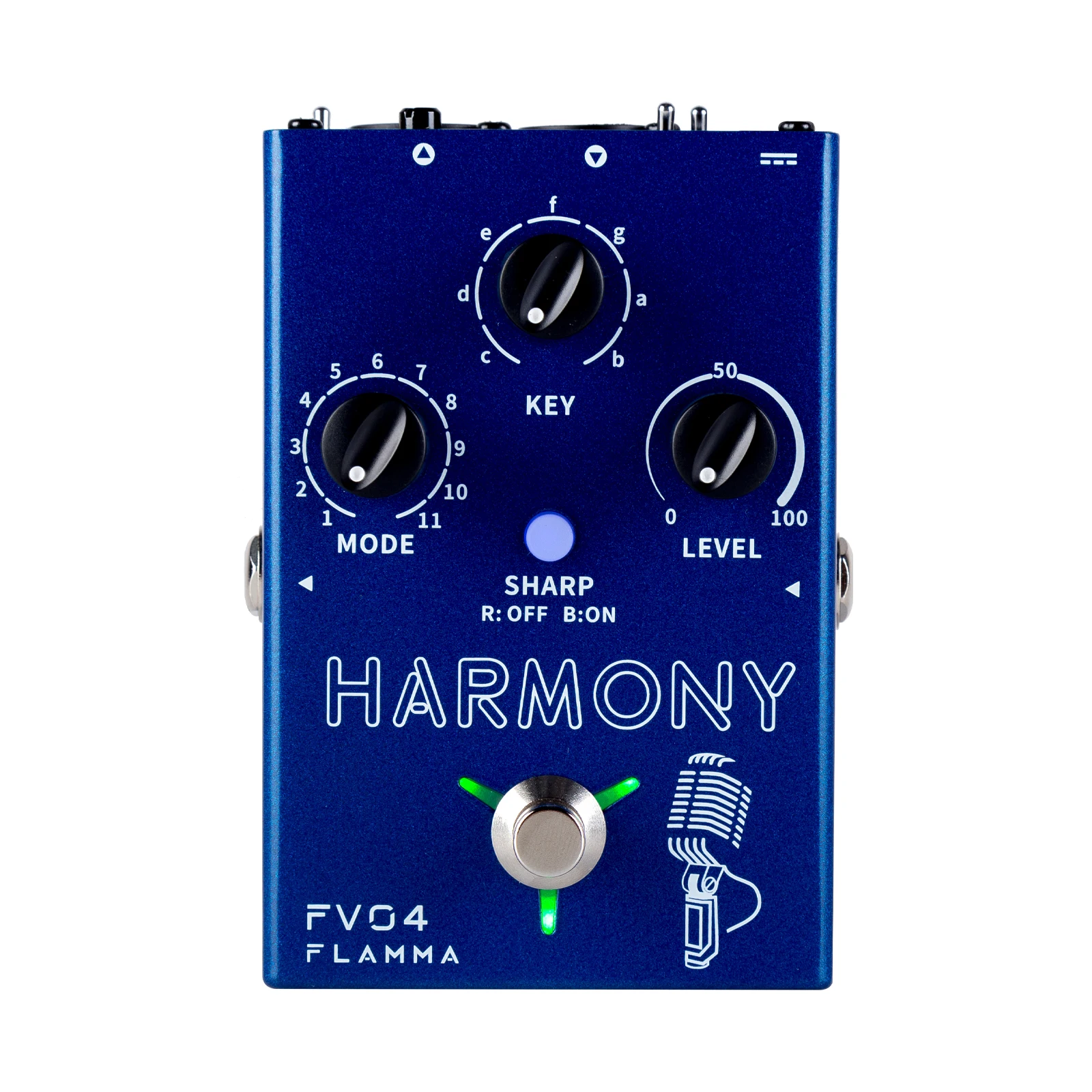 FLAMMA FV04 Harmony Vocal Effects Processor 12 pitches with 11 different harmony mode 48V Phantom Power | Спорт и развлечения
